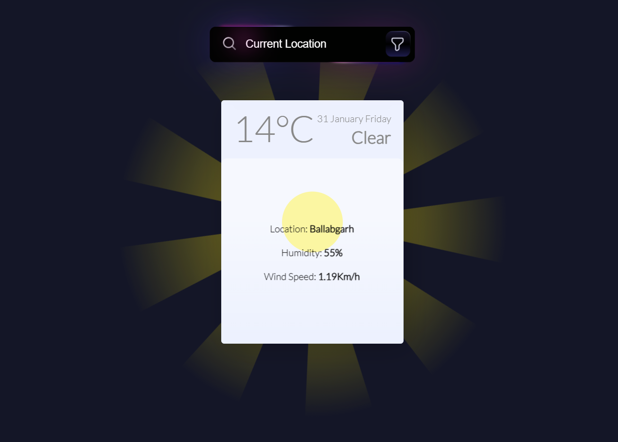 Weather App Image